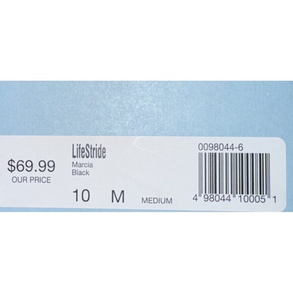 LifeStride Marcia Womens Slip On Heeled Ankle Boots Booties Size 10 Black - Picture 9 of 9